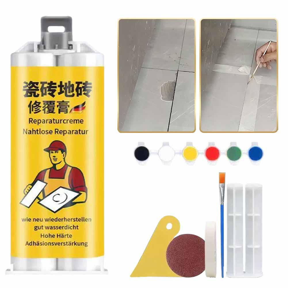 1/2/3/4/5 Set Kit Pasta Perbai - Ceramic Tile Floor ulasan dan harga